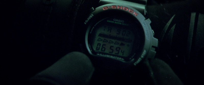 Casio G-Shock DW6600 Watch Worn by Mark Wahlberg in The Italian Job (2003)