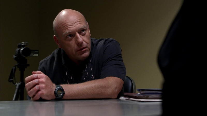 Casio G-Shock Watch Worn by Dean Norris (Hank Schrader) in Breaking Bad Season 5 Episode 2- Madrigal (2012)