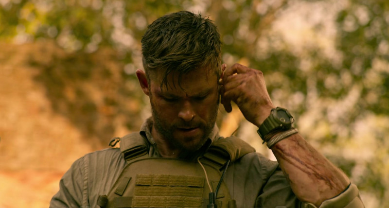 Casio G-Shock Watch of Chris Hemsworth as Tyler Rake in Extraction (2020)