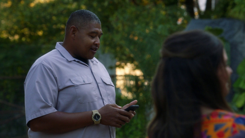 Casio G-Shock Watch of Omar Benson Miller as Albert ‘Gib’ Gibson in True Lies S01E10 
