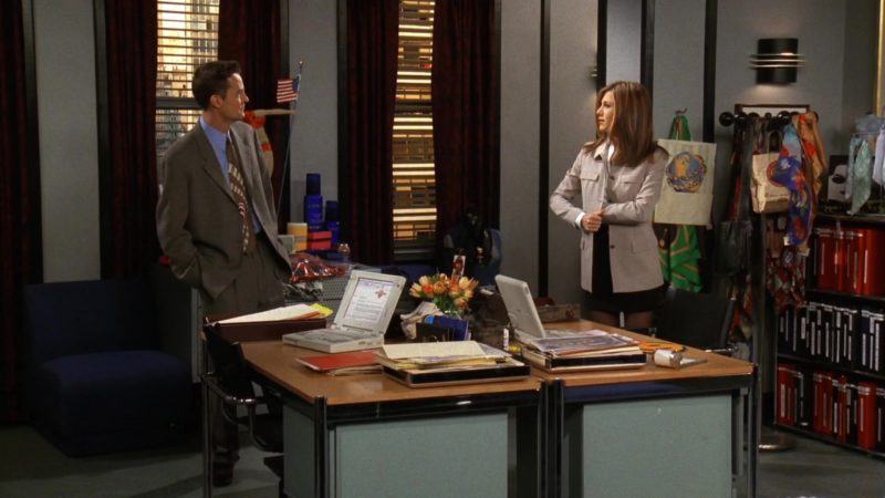 Compaq Laptops in Friends Season 3 Episode 20 “The One With the Dollhouse” (1997)