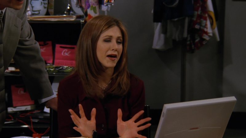 Compaq Notebook Used by Jennifer Aniston (Rachel Green) in Friends Season 3 Episode 12 “The One With All the Jealousy” (1997)