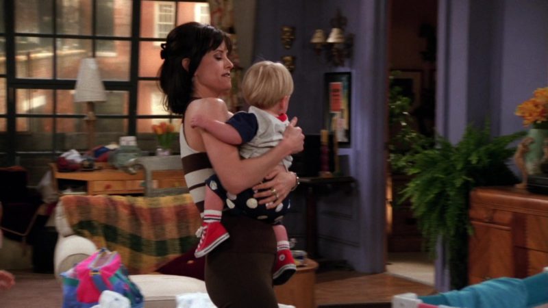 Converse Boys Red Shoes in Friends Season 2 Episode 24 