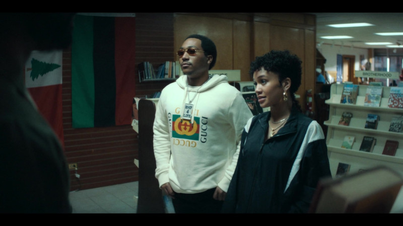 Gucci Hoodie in BMF S04E06 “Bad Religion” (2025)