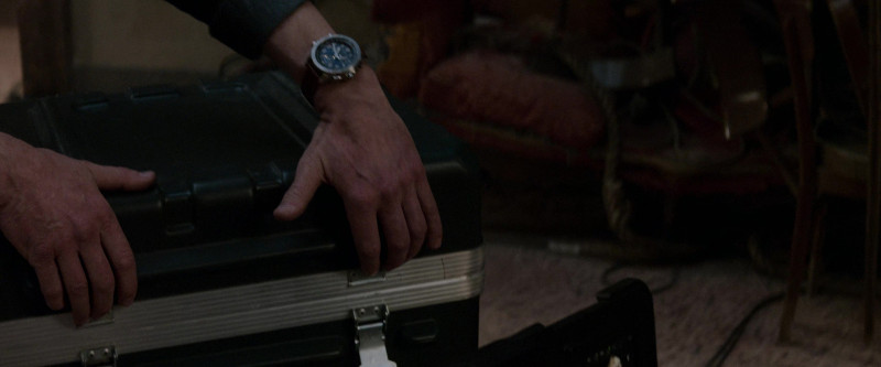 Hamilton H77932560 Khaki Aviation X-Wind GMT Chrono Watch of Simon Pegg as Benji Dunn in Mission- Impossible – Dead Reckoning Part One (2023)