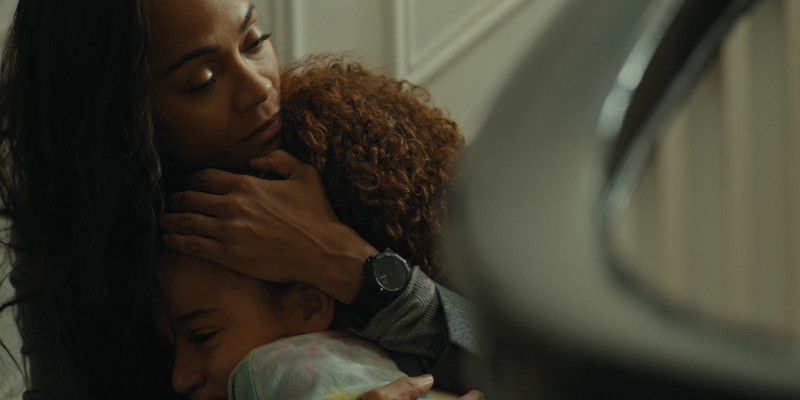 Luminox Black Watch Worn by Zoe Saldaña as Joe in Special Ops- Lioness S01E07 “Wish the Fight Away” (2023)