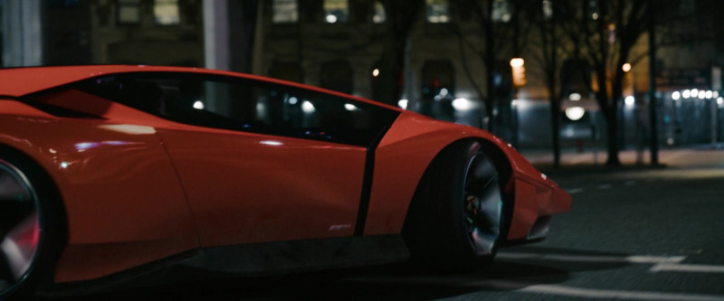 M3GAN 2.0 (2025) – Megan 2 Movie Orange Sports Car 3