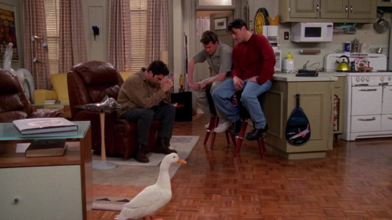 Nike Shoes Worn by Matthew Perry (Chandler Bing) and HEAD Squash Racket in Friends Season 4 Episode 23 
