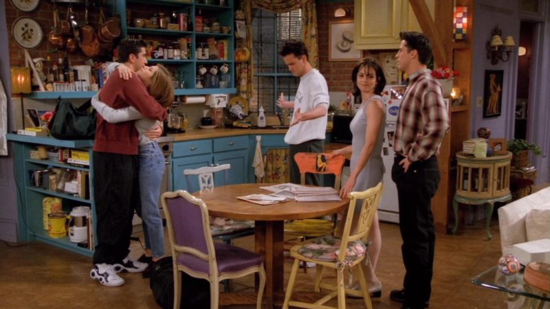 Nike Zoom Flight 95 Sneakers Worn by David Schwimmer (Ross Geller) in Friends Season 2 Episode 21 