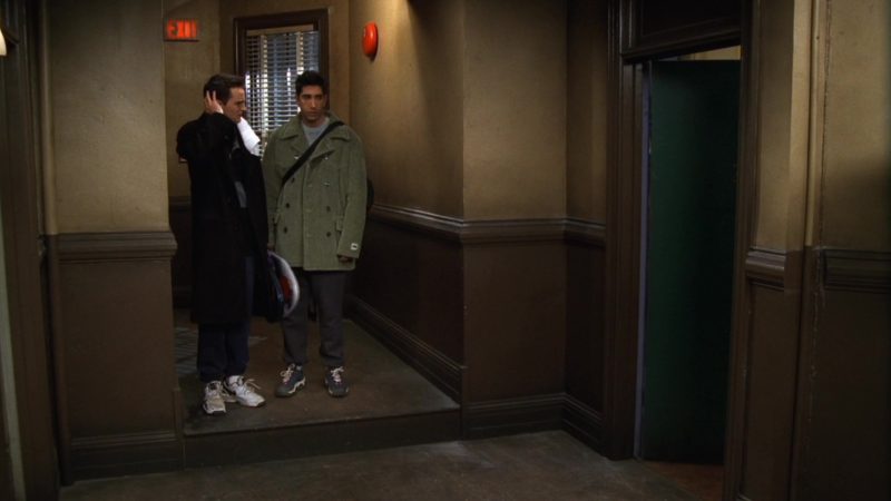 Nike Sneakers Worn by Matthew Perry (Chandler Bing) & Nike Shoes Worn by David Schwimmer (Ross Geller) in Friends Season 3 Episode 19 