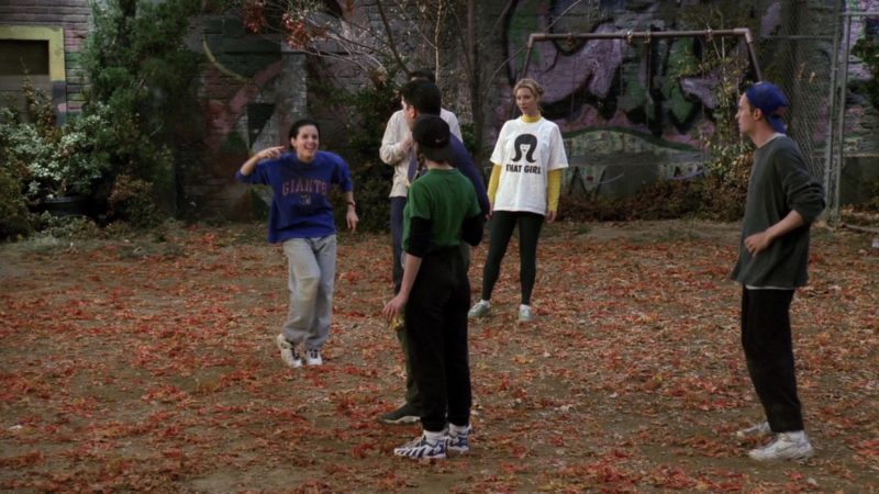 Nike Women's Sneakers and Cap Worn by Jennifer Aniston (Rachel Green) in Friends Season 3 Episode 9 