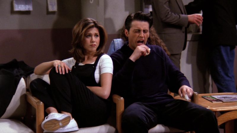 Nike Women's White Shoes Worn by Jennifer Aniston (Rachel Green) in Friends Season 1 Episode 23 