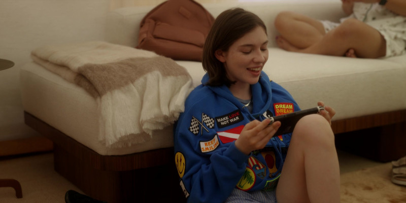 Nintendo Switch Console in And Just Like That S03E05 “Under the Table” (2025)