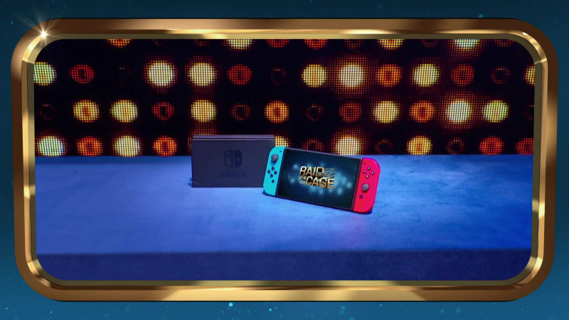 Nintendo Switch Console in Raid the Cage S02E06 “The Amazing Race vs. Survivor” (2025)