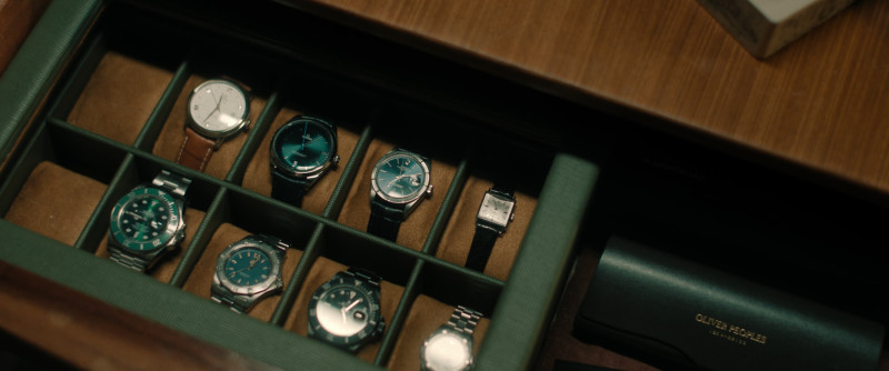 Omega and Rolex Watches, Oliver Peoples in Speak No Evil (2024)