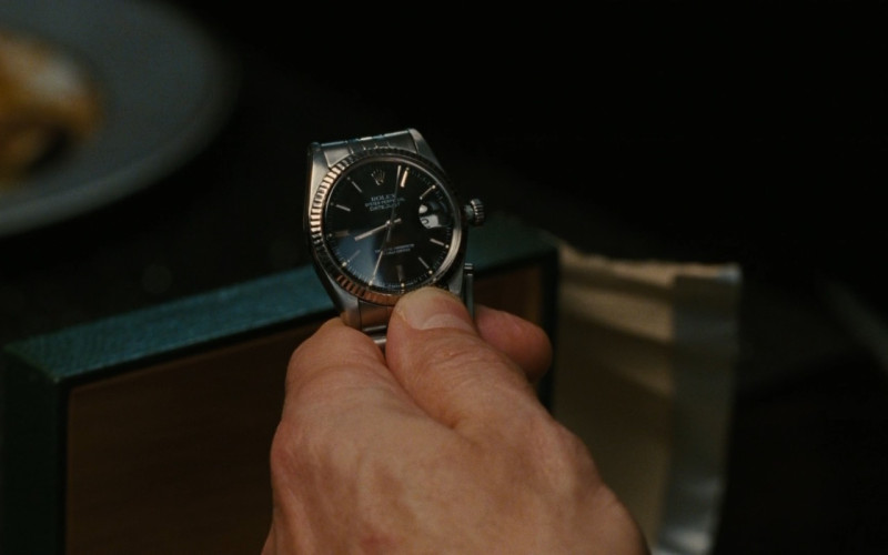 Rolex Black Dial DateJust Watch worn by Christopher David “Chris” Noth (Mr. Big) in Sex and the City 2 (2010)
