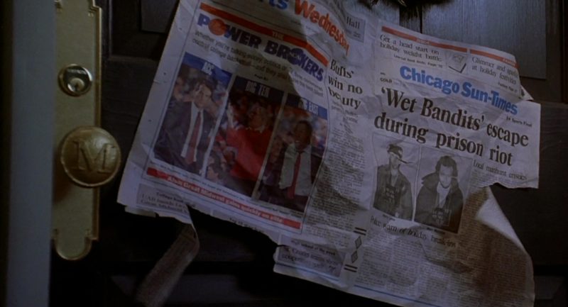 Chicago Sun-Times Newspaper in Home Alone 2: Lost in New York (1992)