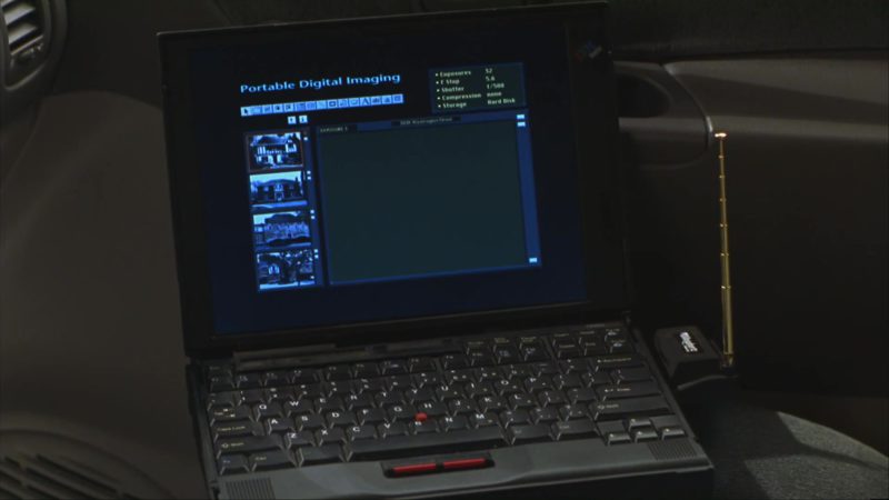 IBM Thinkpad Laptop in Home Alone 3 (1997)