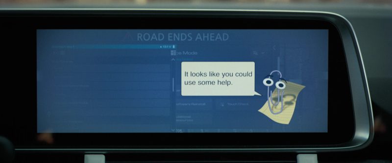 Microsoft Office Assistant Clippy in The Naked Gun (2025)
