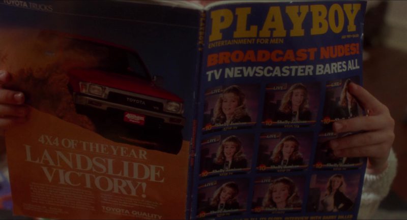 Playboy Magazine and Toyota Truck Advertising in Home Alone (1990)