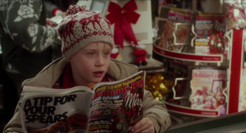 Woman's Day Magazine Held by Macaulay Culkin (Kevin McCallister) in Home Alone (1990)