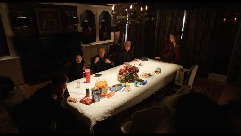 Doritos, Diet Coke, UTZ Cheese Balls, Nabisco Chips Ahoy, Oreo, Sprite, Sparkling Ice, Sour Patch Kids in Only Murders in the Building S05E01 “Nail in the Coffin” (2025)