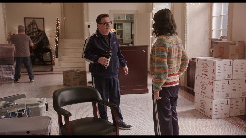 Sergio Tacchini Tracksuit in Only Murders in the Building S05E09 “Lestr” (2025)