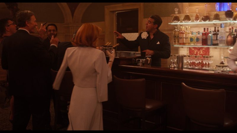 St-Germain, Lillet, Malfy Gin, Beefeater, Bombay Sapphire, Dewar’s, Grey Goose (1) in Only Murders in the Building S05E08 “Cuckoo Chicks” (2025)