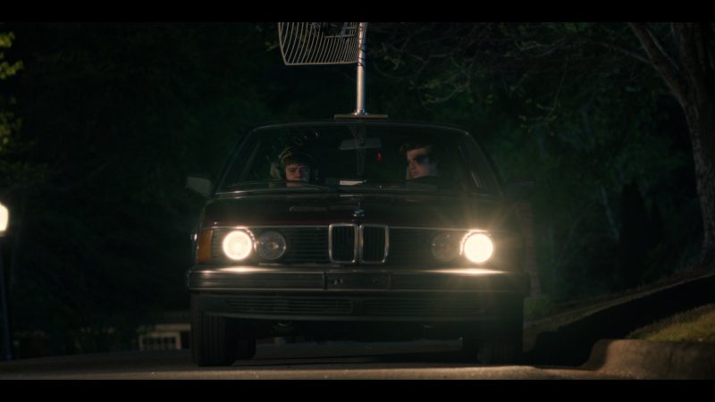 BMW 7 Series E23 Car in Stranger Things S05E03 