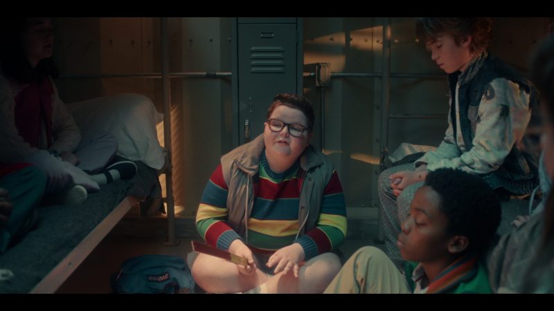 JanSport Backpack in Stranger Things S05E04 