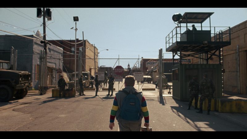 JanSport Backpack in Stranger Things S05E04 