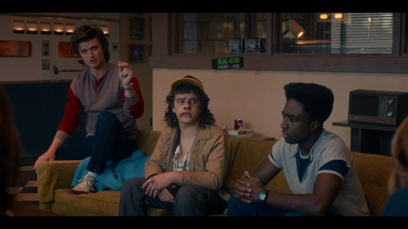 Nike Air Max SC sneakers worn by Joe Keery as Steve Harrington in Stranger Things S5 Ep3