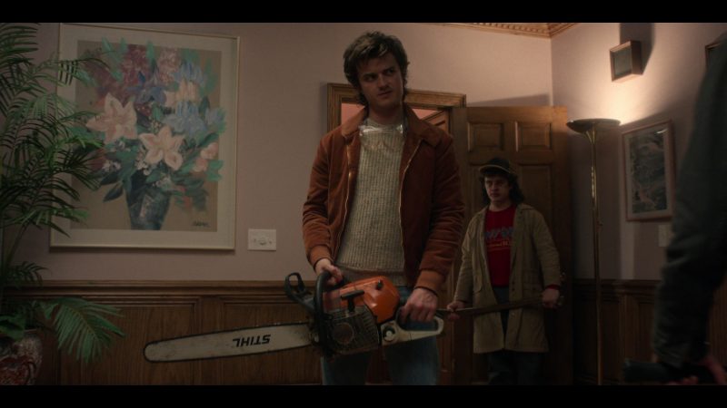 STIHL chainsaw in Stranger Things S05E03 