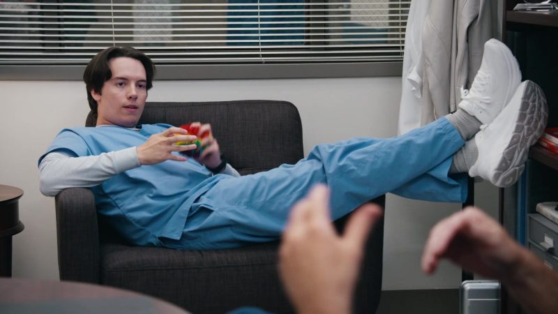 Hoka Clifton 10 running shoes in St. Denis Medical S02E07 