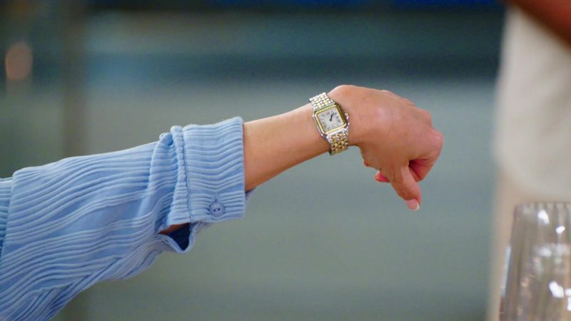Panthère de Cartier watch in The Real Housewives of Salt Lake City S06E13 