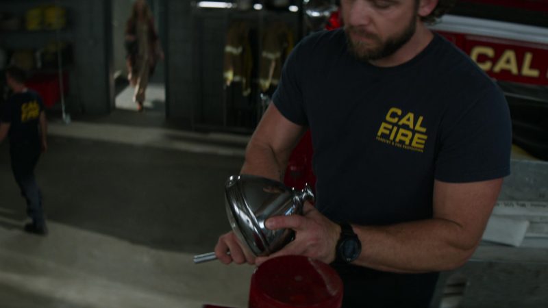 Suunto Core Alpha Stealth digital watch in Fire Country S04E07 