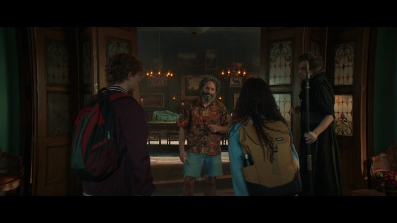 Thule Lithos 16L backpack in Percy Jackson and the Olympians S02E01 “I Play Dodgeball with Cannibals” (2025)