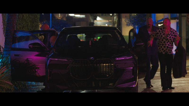 BMW car at night – 2