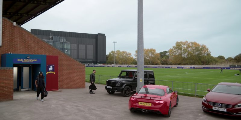 Keeley Jones' red Alpine A110 S in Ted Lasso Season 4