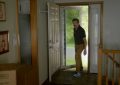 Ted entering the house – Air Jordan 1 Low OG University Blue