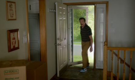 Ted entering the house – Air Jordan 1 Low OG University Blue
